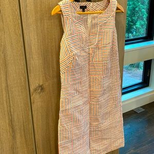 Talbots seersucker dress in red, white and blue! NWOT